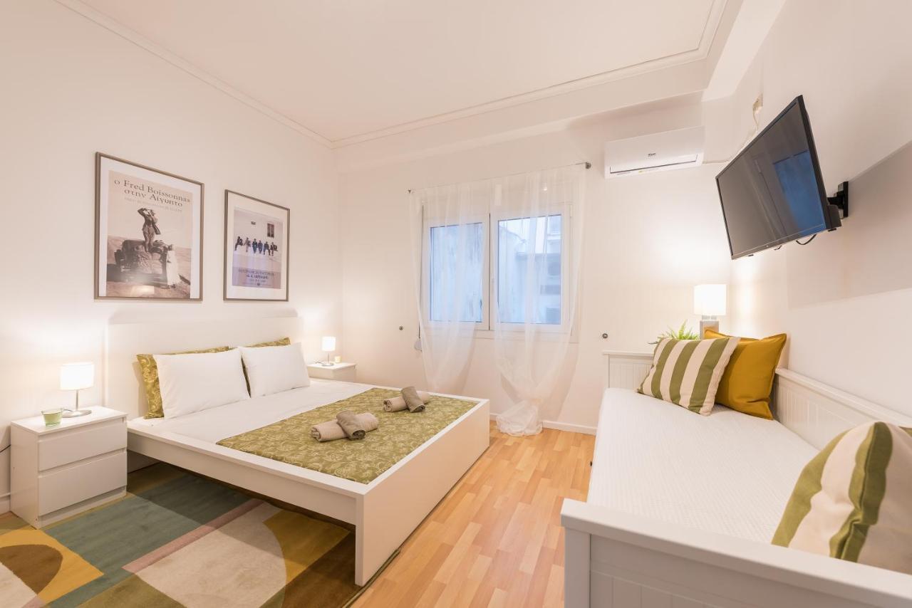 Apartment At Megaro Mousikis St Semi Basement 1Bed 2 Pers Athènes Extérieur photo